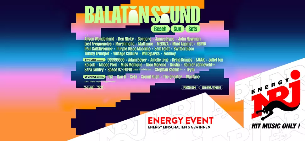 Balaton Sound Festival 2024 - präsentiert von ENERGY