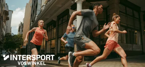 INTERSPORT Voswinkel Jogger rennen in der Stadt