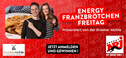 ENERGY Franzbrötchen Freitag mit Julia und Richie ENERGY Franzbrötchen Freitag mit Julia und Richie