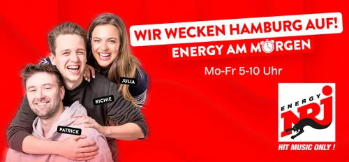 ENERGY am Morgen mit Julia und Richie ENERGY am Morgen mit Julia und Richie