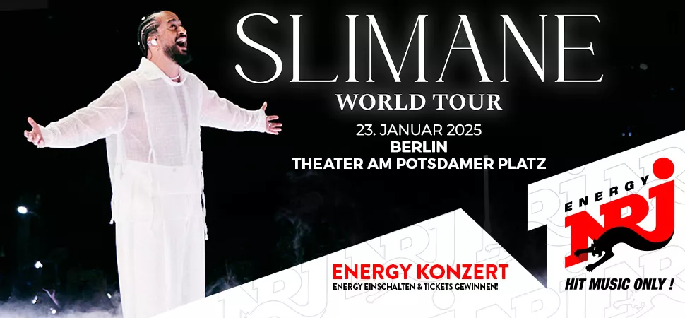 SLIMANE in Berlin - präsentiert von ENERGY