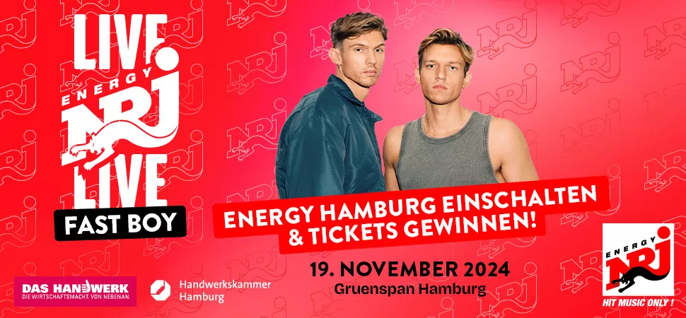 ENERGY LIVE mit Fast boy in Hamburg