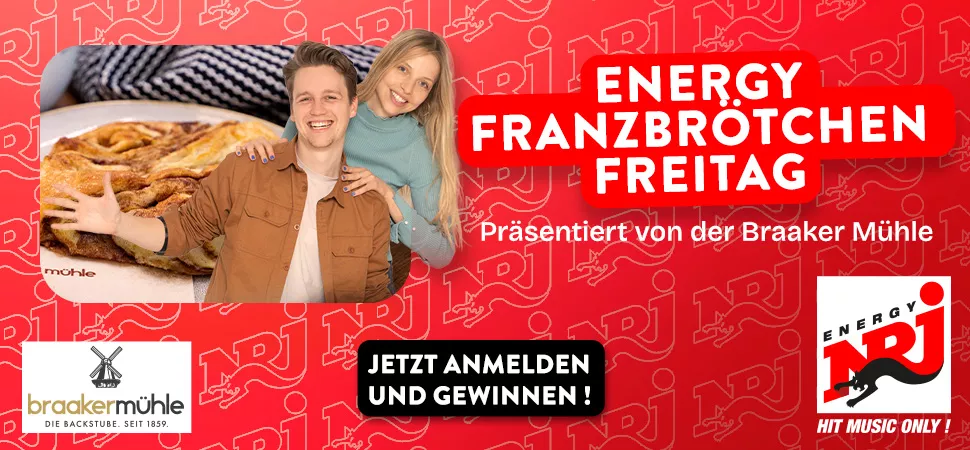 Der ENERGY Franzbrötchenfreitag - präsentiert von der Braaker Mühle