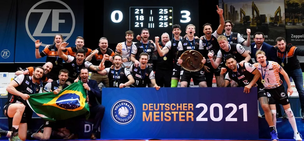 BR Volleys_Deutscher Meister 2021