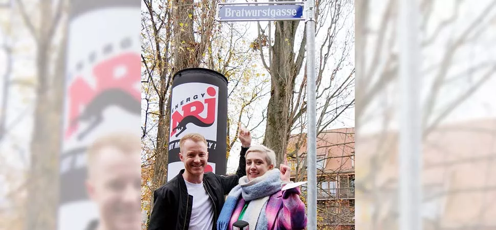 Bratwurstgasse Schild