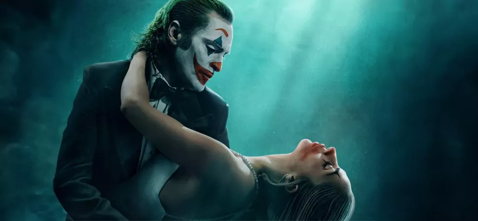 Plakat zu Joker: Folie A Deux mit Lady Gaga und Joaquin Phoenix