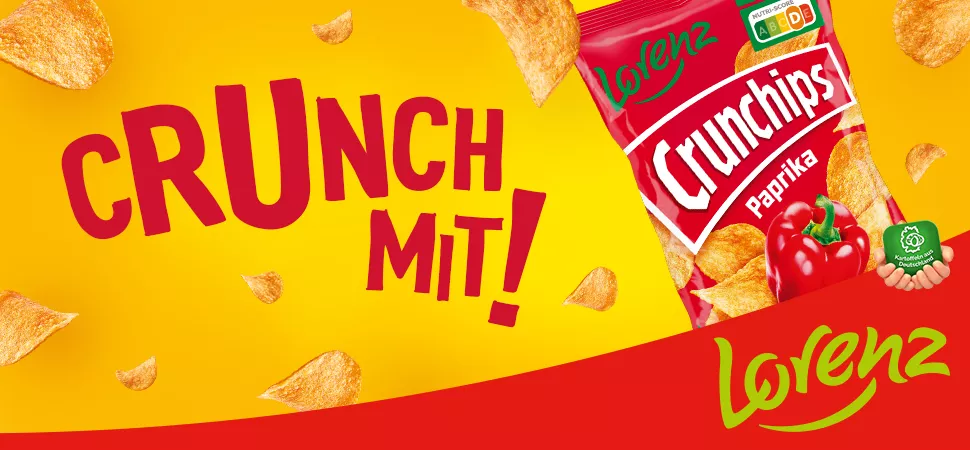 Chrunch mit! Chrunchips von Lorenz