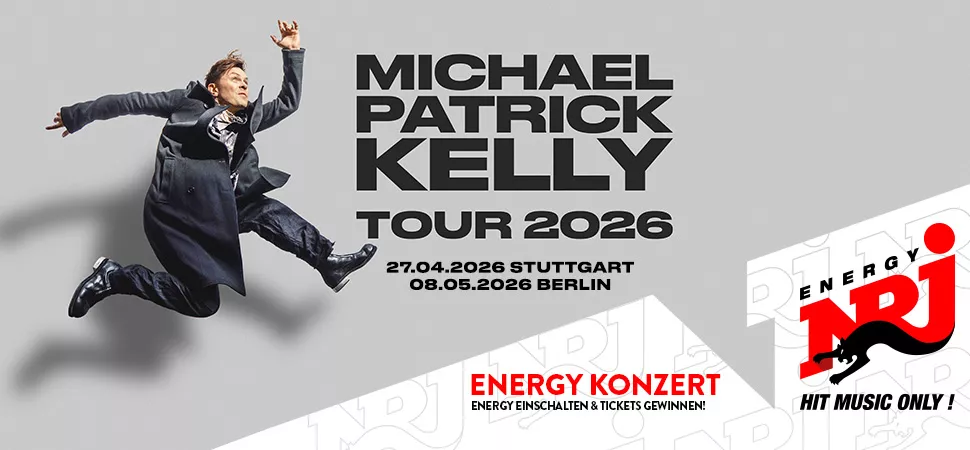 Michael Patrick Kelly Tour 2026 - präsentiert von ENERGY