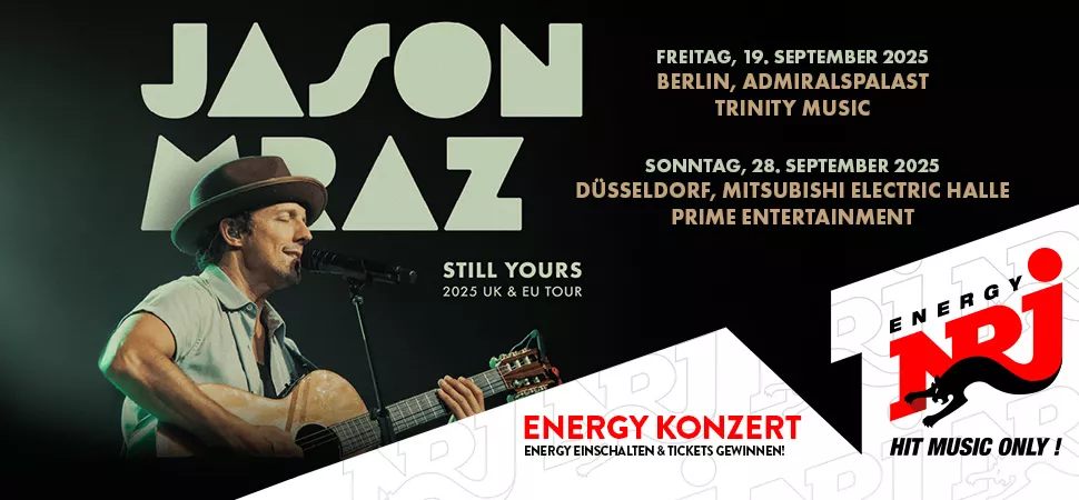 ENERGY präsentiert Jason Mraz