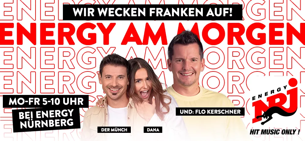 ENERGY am Morgen mit Dana, dem Mich und Flo Kerschner