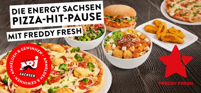 Die ENERGY Sachsen Pizza-Hit-Pause powered by Freddy Fresh
