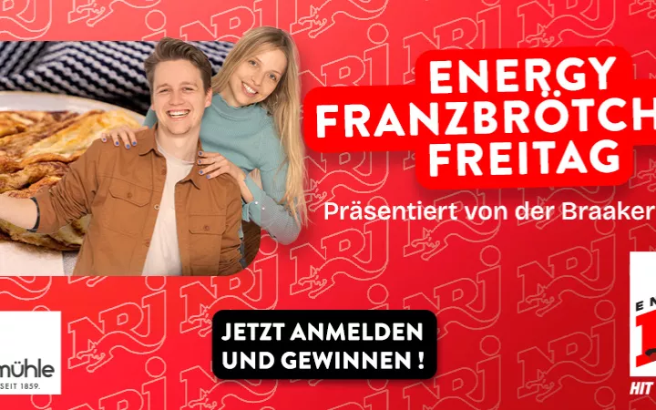 Der ENERGY Franzbrötchenfreitag - präsentiert von der Braaker Mühle