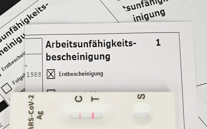 Arbeitsunfähigkeitsbeschenigung