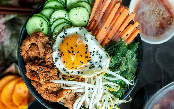 Koreanisches Bibimbap