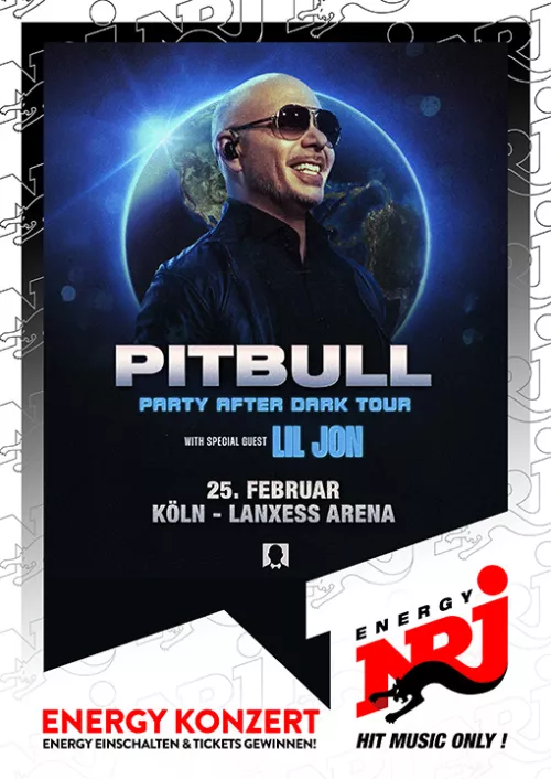 Pitbull Party After Dark Tour am 25.02.25 in Köln